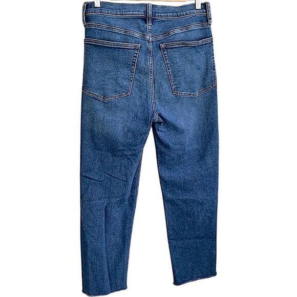 J.Crew Stovepipe Jeans Size 30 Raw Hem High Rise New, tags removed - Picture 8 of 14
